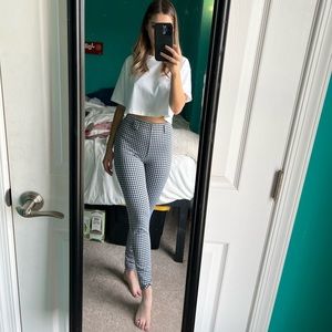 Lightly worn forever 21 checkered trousers